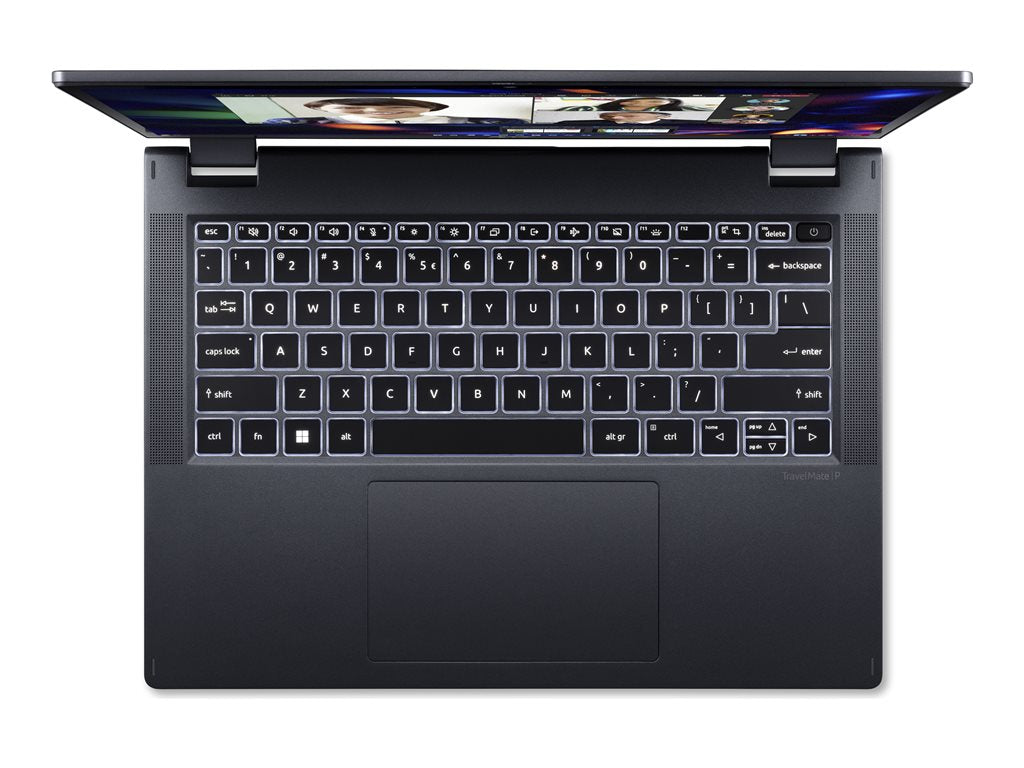 Acer TravelMate P4 14 TMP414-53G - Intel Core i7 - 1355U / up to 5 GHz - Win 11 Pro - GF RTX 2050 - 32 GB RAM - 512 GB SSD - NX.B1YAA.001
