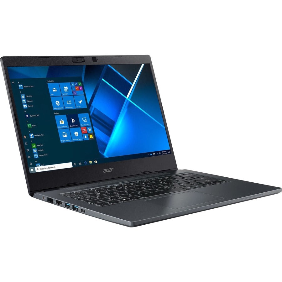 Acer TravelMate P4 P414-51 TMP414-51-56E0 14 Notebook - Full HD - Intel Core i5 11th Gen i5-1135G7 - 16 GB - 512 GB SSD - English Keyboard - Slate Blue" NX.VPDAA.003