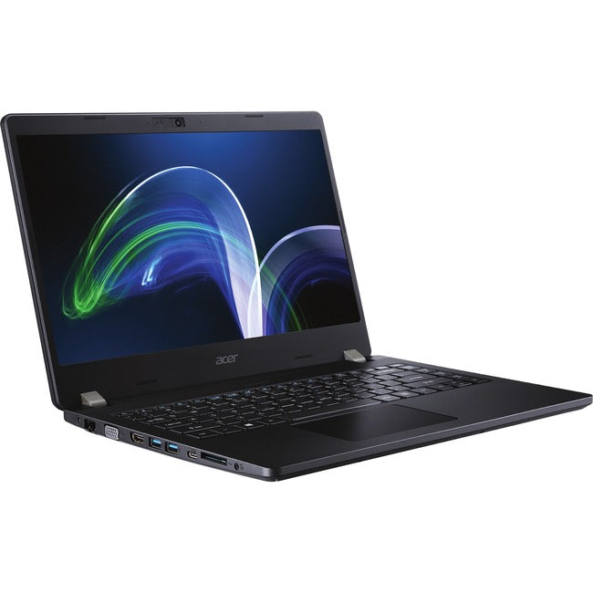 Acer Travelmate P2 Tmp214-41-G2 - 180-Degree Hinge Design - Amd Ryzen 7 Pro 5850U / 1.9 Ghz - Win 10 Pro 64-Bit - Radeon Graphics - 8 Gb Ram - 256 Gb Ssd - 14" 1920 X 1080 (Full Hd) - Wi-Fi 6 - Shale Black - Kbd: Us Intl