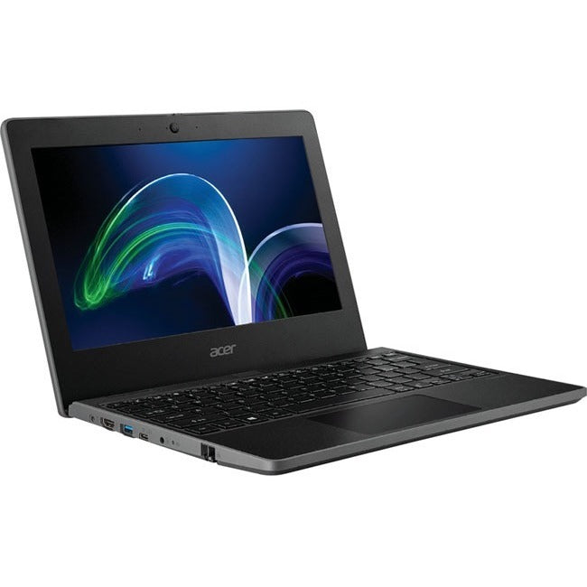Acer Travelmate Spin B3 Tmb311Rn-32 - Flip Design - Intel Pentium Silver N6000 / 1.1 Ghz - Win 10 Pro 64-Bit National Academic - Uhd Graphics - 8 Gb Ram - 256 Gb Ssd - 11.6" Ips Touchscreen 1920 X 1080 (Full Hd) - Wi-Fi 6 - Shale Black - Kbd: Us Intl