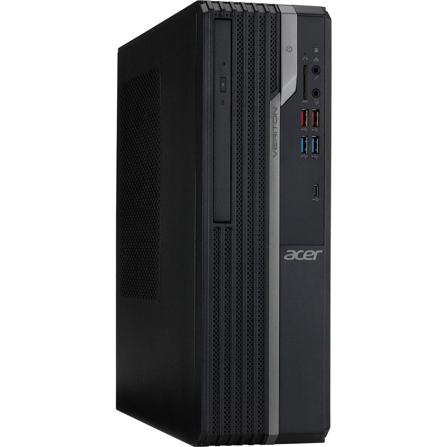 Acer Veriton X4680G Desktop Computer - Intel Core I7 11Th Gen I7-11700 Octa-Core (8 Core) 2.50 Ghz - 8 Gb Ram Ddr4 Sdram - 256 Gb Pci Express Ssd