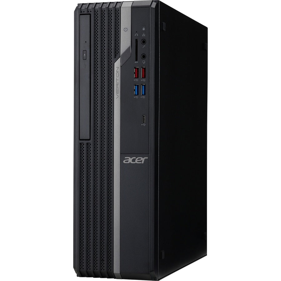 Acer Veriton X4680G Desktop Computer - Intel Core I7 11Th Gen I7-11700 Octa-Core (8 Core) 2.50 Ghz - 8 Gb Ram Ddr4 Sdram - 256 Gb Pci Express Ssd
