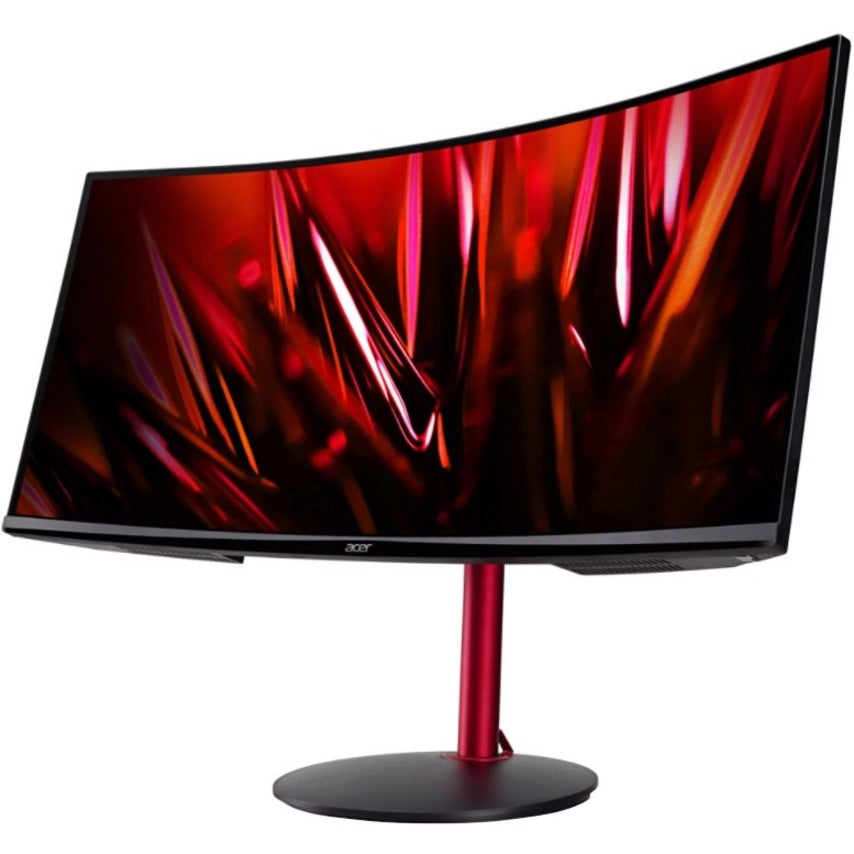 Acer XZ342CU S 34 Class 4K UHD LCD Monitor - 21:9 - Black - 34 Viewable - Vertical Alignme