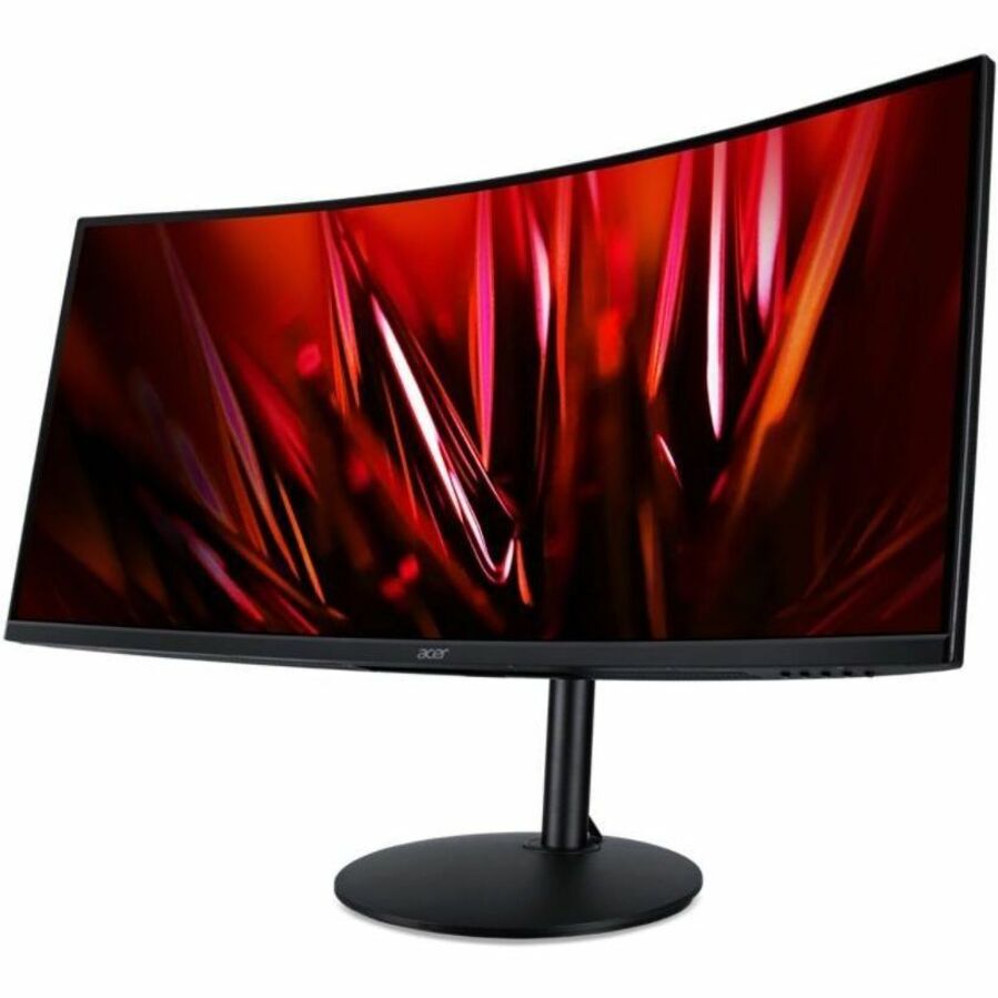 Acer XZ342CUS3 34 Class UW-QHD LED Monitor - 21:9 - Black - 34 Viewable - Vertical Alignme