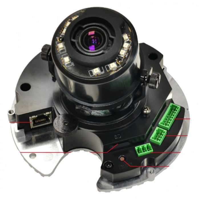 Acti B61 5Mp 3X Indoor Adaptive Ir Network Vandal Dome