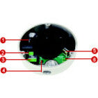 Acti B74A 8 Megapixel Network Ir Outdoor 180°- 360° Camera With 1.65Mm Lens