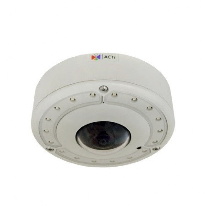 Acti B74A 8 Megapixel Network Ir Outdoor 180°- 360° Camera With 1.65Mm Lens