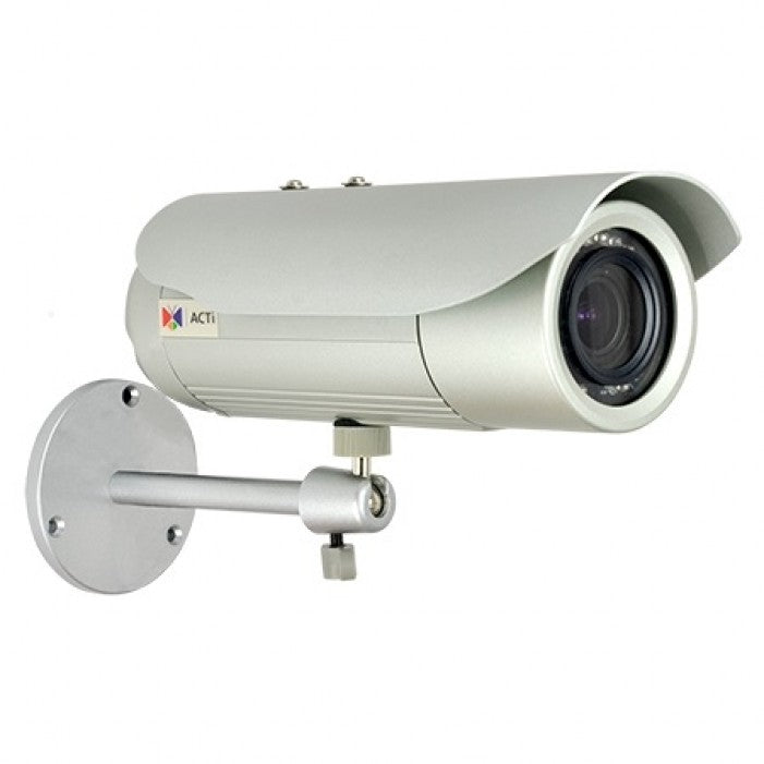 Acti E41B 1 Megapixel Ir Outdoor Day/Night Bullet Camera, 2.8-12Mm Lens