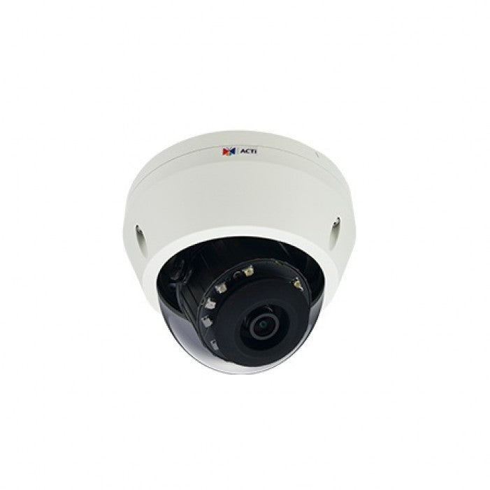 Acti E710 3 Megapixel Outdoor Ir Network Dome Camera, 2.1Mm Lens