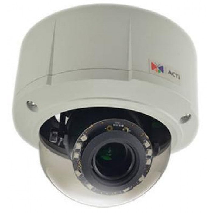 Acti E815 5Mp 4.3X Outdoor Adaptive Ir Network Vandal Dome