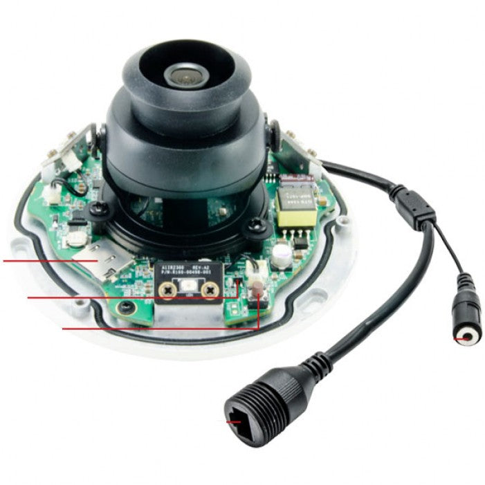 Acti E928 3Mp Outdoor Adaptive Ir Network Mini Vandal Dome