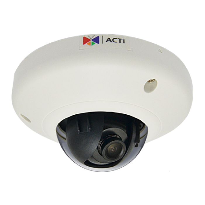 Acti E93 5Mp Full Hd Indoor Wdr Ip Mini Vandal Dome, 1.9Mm