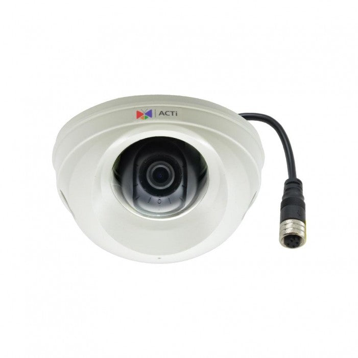 Acti E99M 3Mp Mobile Vehicle Outdoor Mini Dome Camera - 2.1Mm Lens