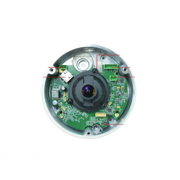 Acti I71 5Mp Outdoor D/N Network Hemispheric Fisheye Vandal Dome