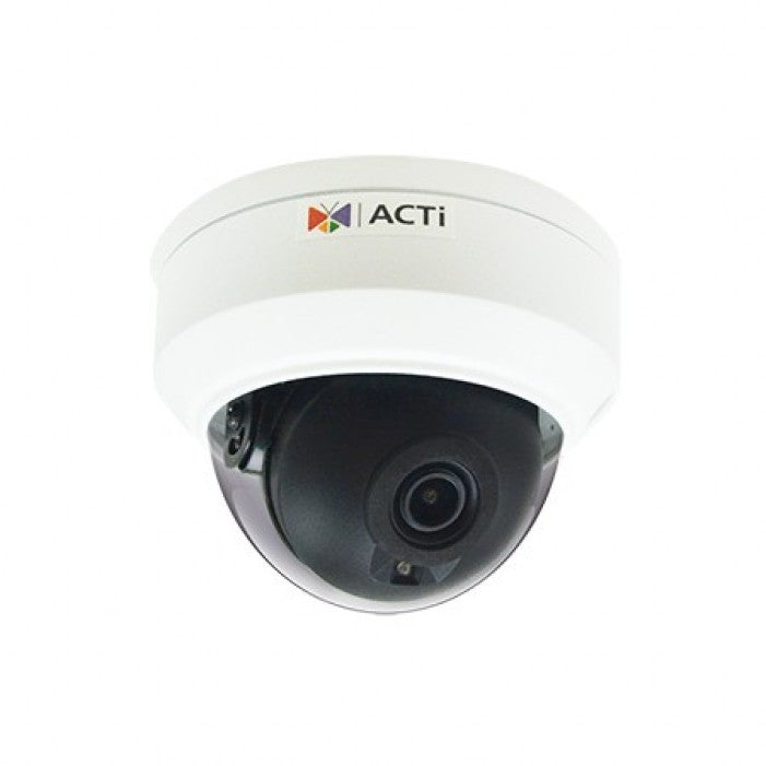 Acti Z714 8 Megapixel Network Ir Outdoor Dome Camera With 2.8Mm Lens