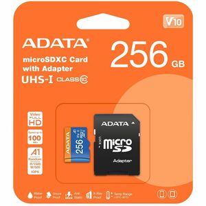 Adata Premier 256 GB Class 10/UHS-I V10 microSDXC AUSDX256GUICL10A1-RA1