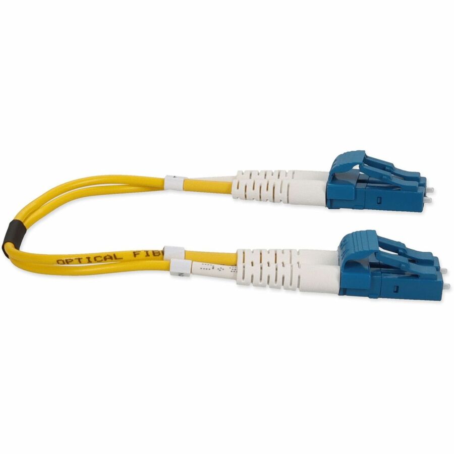 AddOn 0.15m LC (Male) to LC (Male) Yellow OS2 Duplex Riser-Rated Fiber Patch Cable ADD-LC-LC-0.15M9SMF