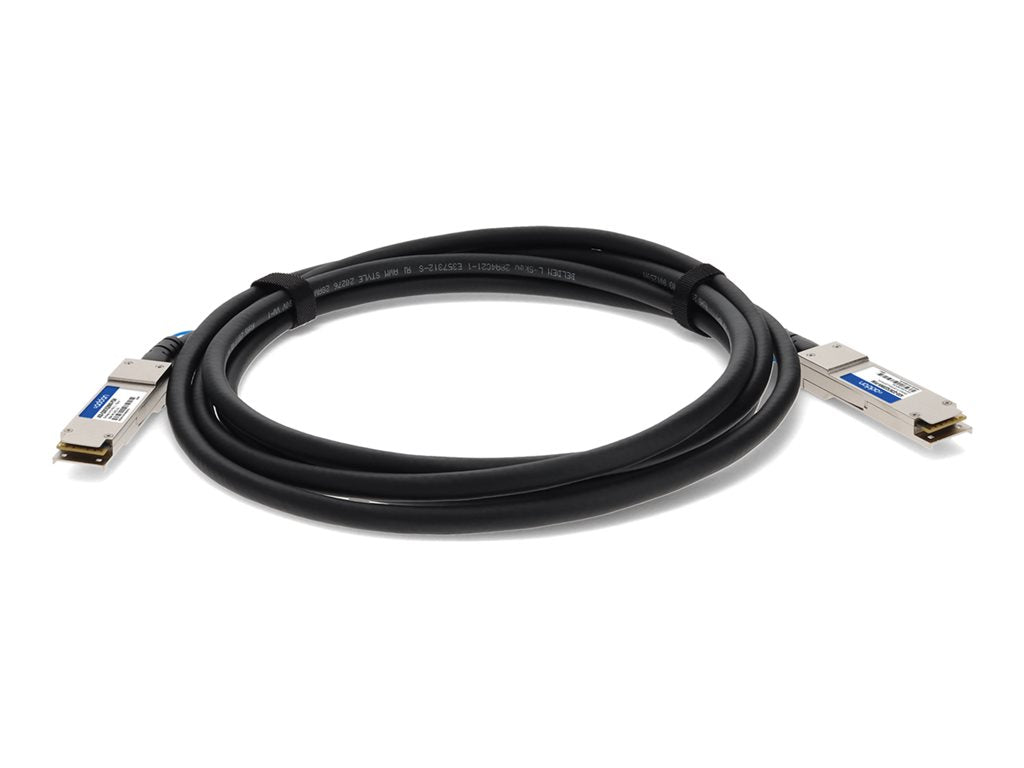 AddOn - 100GBase-CU direct attach cable - TAA Compliant - QSFP28 to QSFP28 - 16.4 ft - twinaxial - passive, bi-directional ADD-Q28CIQ28MX-P5M