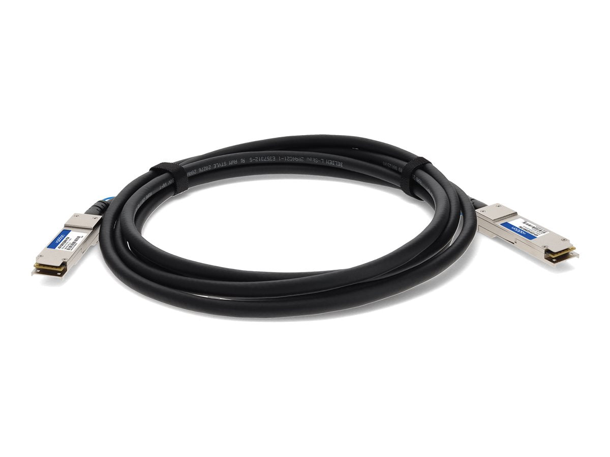 AddOn - 100GBase-CU direct attach cable - TAA Compliant - QSFP28 to QSFP28 - 16.4 ft - twinaxial - passive, bi-directional ADD-Q28CIQ28MX-P5M