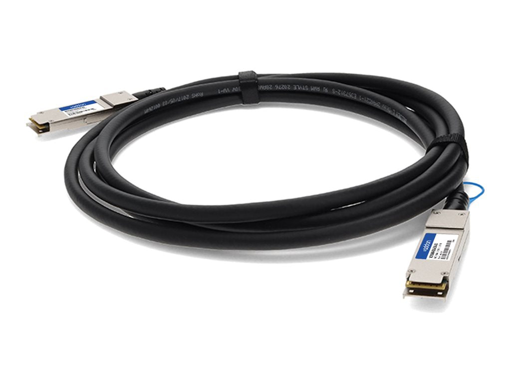 AddOn - 100GBase-CU direct attach cable - TAA Compliant - QSFP28 to QSFP28 - 1.6 ft - twinaxial - passive MCP1600-E00AE30-AO