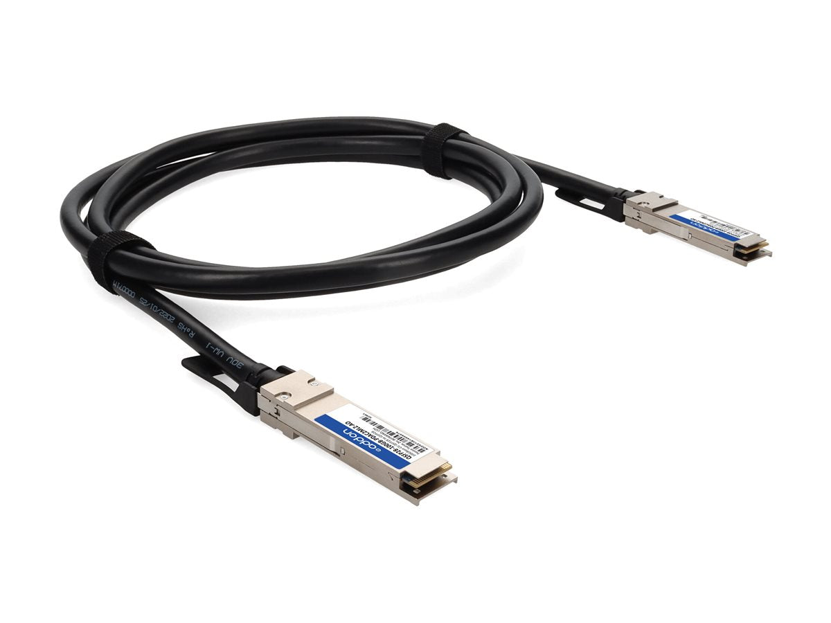 AddOn - 100GBase-CU direct attach cable - TAA Compliant - QSFP28 to QSFP28 - 6.6 ft - twinaxial - SFF-8661/ IEEE 802.3bj