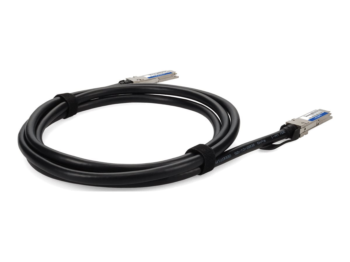 AddOn - 100GBase-CU direct attach cable - TAA Compliant - QSFP28 to QSFP28 - 6.6 ft - twinaxial - SFF-8661/ IEEE 802.3bj