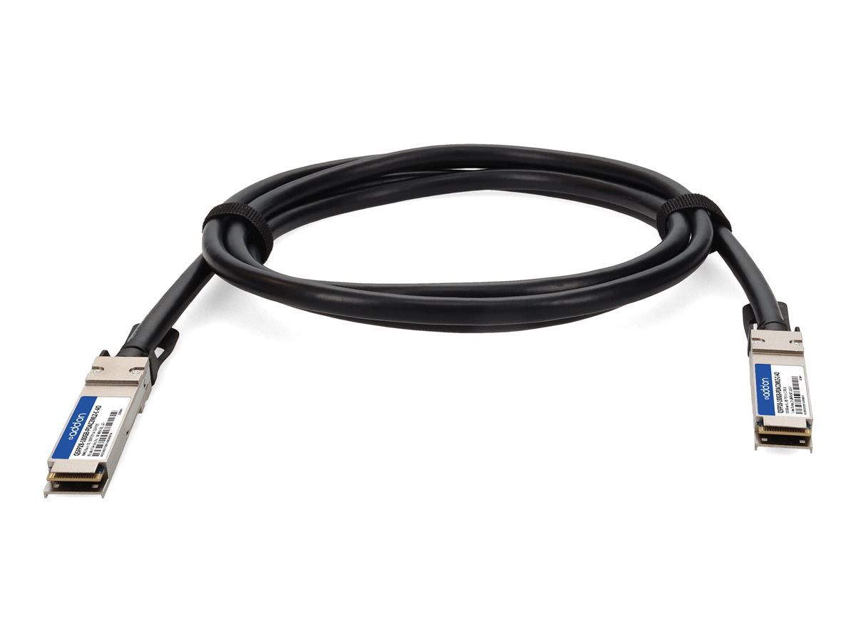 AddOn - 100GBase-CU direct attach cable - TAA Compliant - QSFP28 to QSFP28 - 6.6 ft - twinaxial - SFF-8661/IEEE 802.3bj