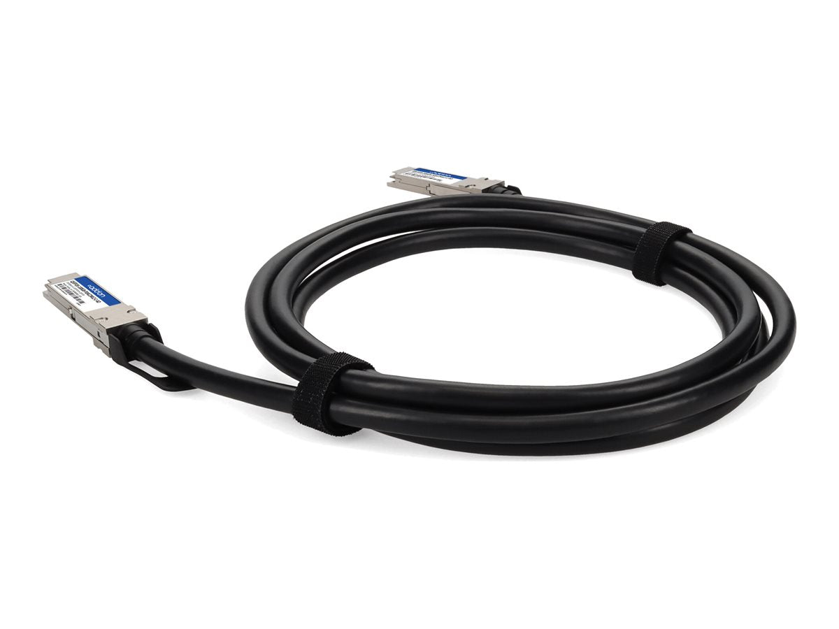 AddOn - 100GBase-CU direct attach cable - TAA Compliant - QSFP28 to QSFP28 - 6.6 ft - twinaxial - SFF-8661/IEEE 802.3bj