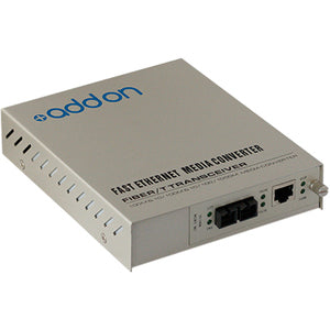 AddOn 10/100Base-TX(RJ-45) to 100Base-FX(SC) MMF 1310nm 2km Standalone Media Converter Card Kit ADD-MCC1MMM2K-SK
