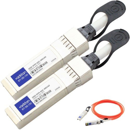 AddOn 10GBase-AOC SFP+ Active Optical Cable 30m