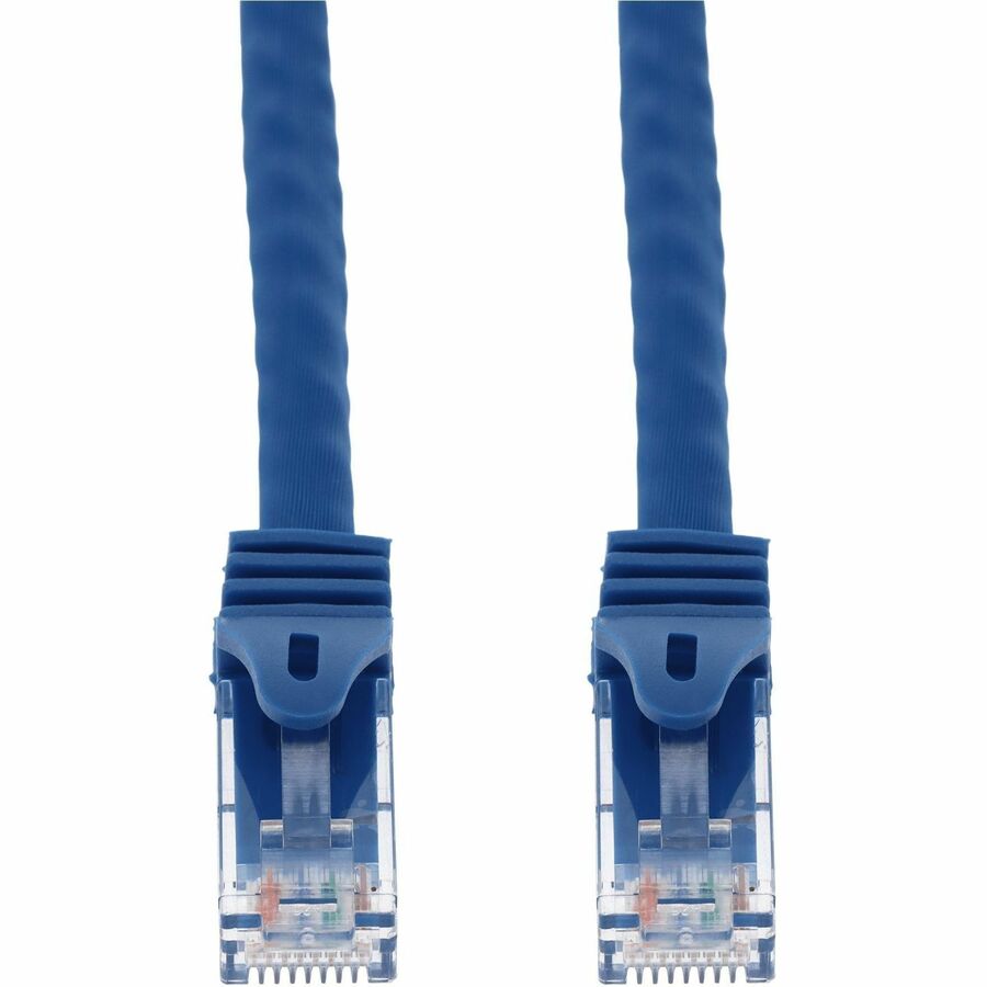 AddOn 11ft Blue CAT 6 PVC Ethernet Cable Snagless Easy Boot RJ-45 M/M ADD-11FCAT6SN-BE