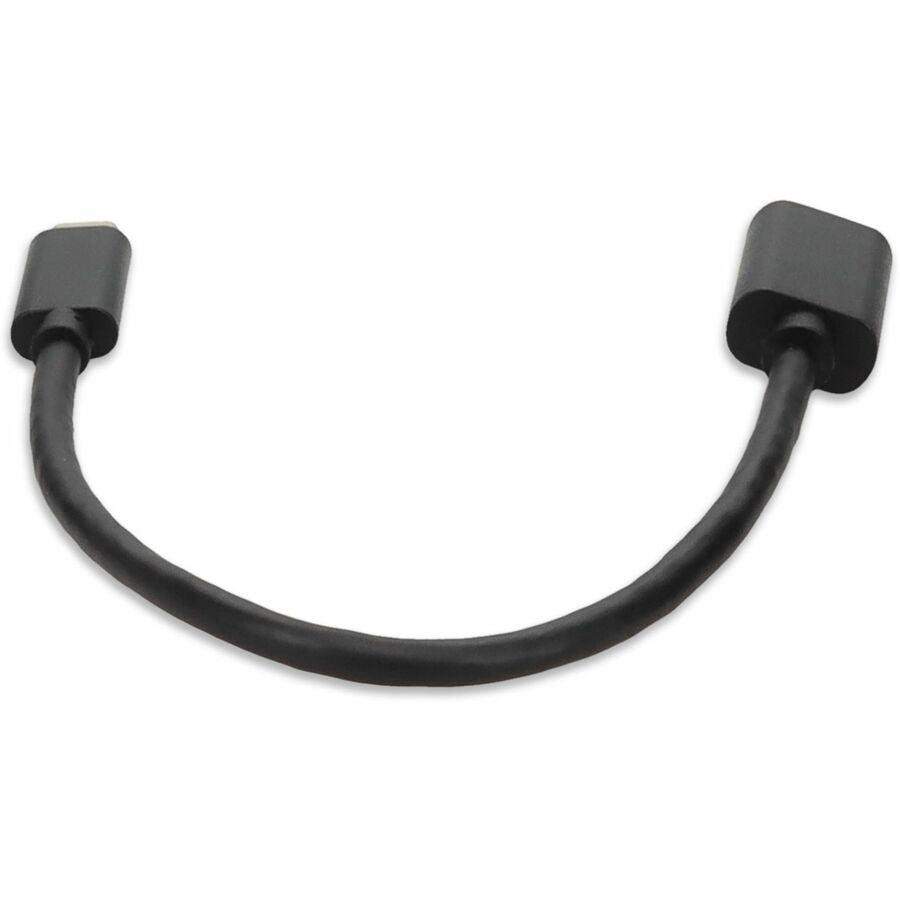 AddOn 1ft USB-C Male to USB 3.0 (A) Female Black Cable - 1 ft USB/USB-C Data Transfer