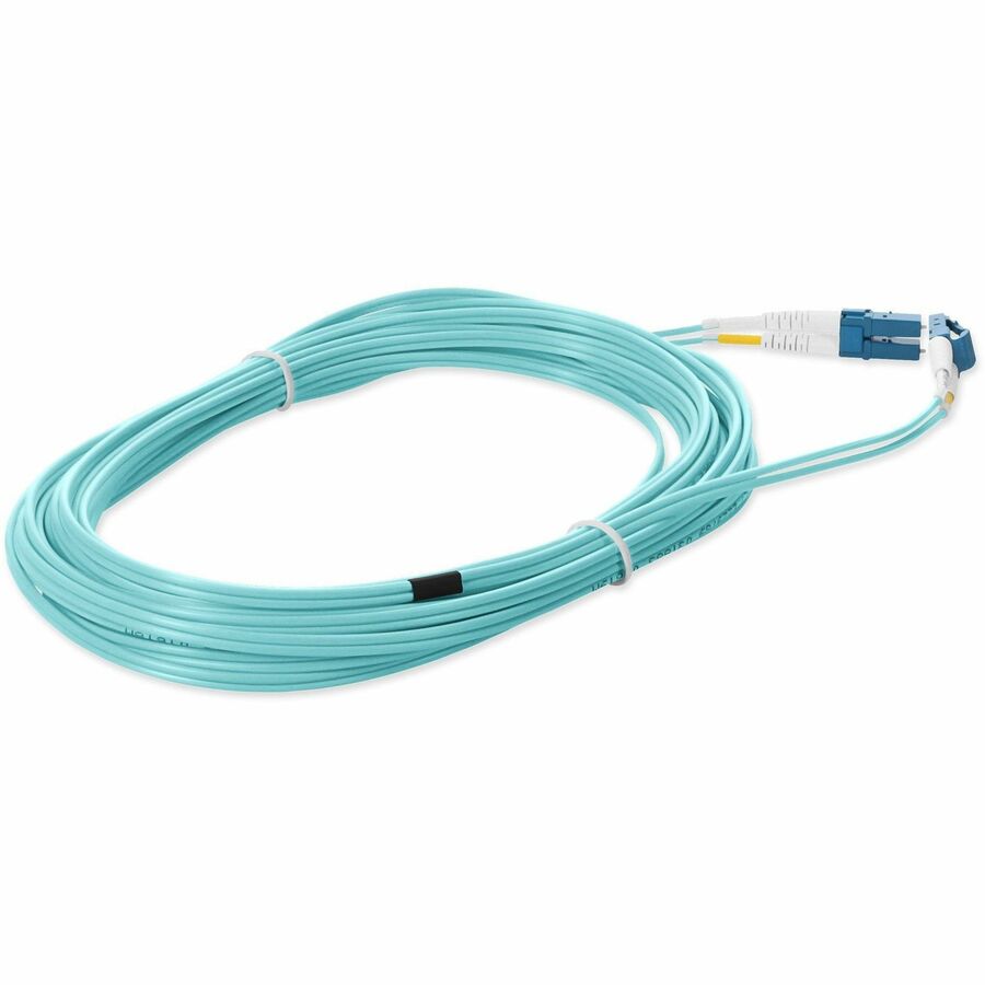 AddOn 1m LC (Male) to LC (Male) Black OS2 Duplex Fiber OFNR (Riser-Rated) Patch Cable ADD-LC-LC-1M9SMF-AA