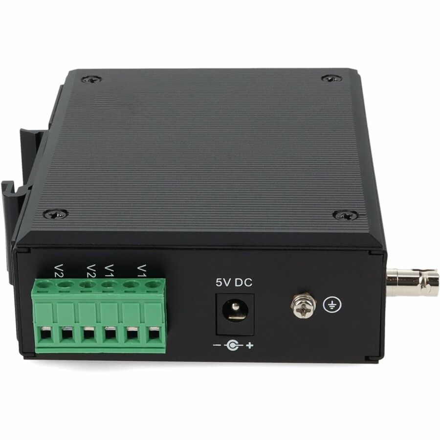 AddOn 2 10/100Base-TX(RJ-45) to 1 100Base-BXU(ST) SMF 1310nmTX/1550nmRX 20km Industrial Media Converter Switch ADD-IFMC-BXU-1ST2