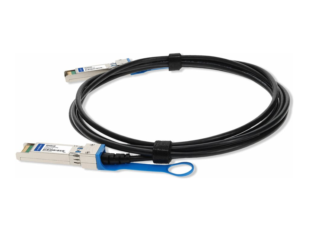 AddOn - 25GBase-CU direct attach cable - TAA Compliant - SFP28 to SFP28 - 10 ft - twinaxial - passive 470-ACEU-AO