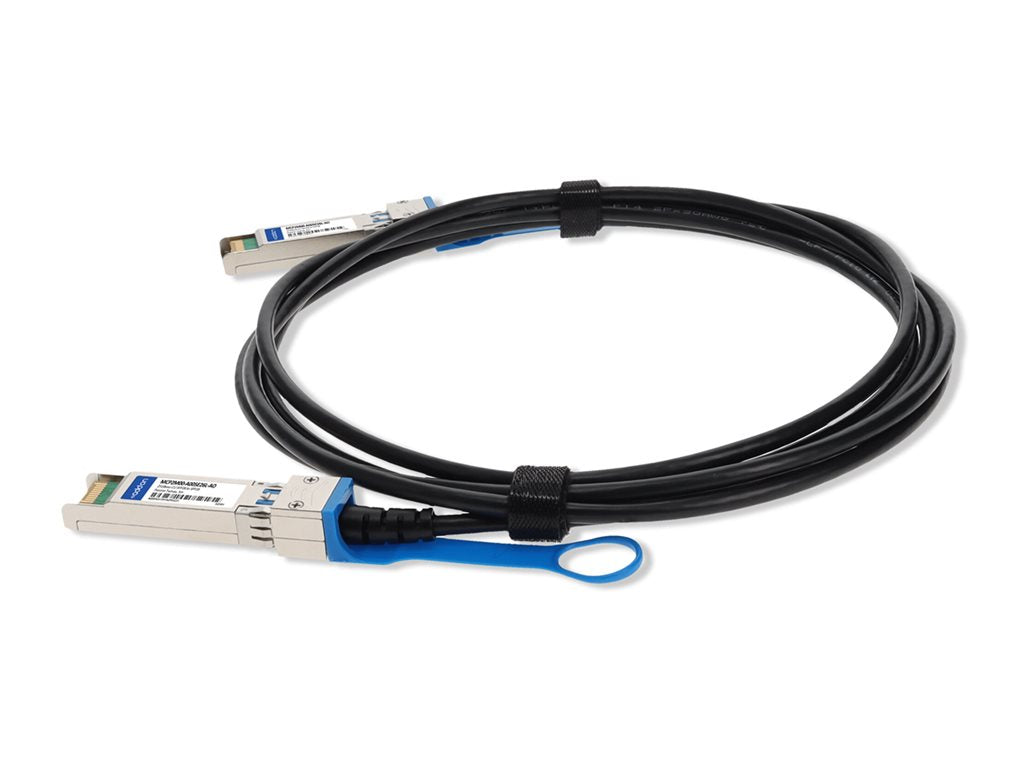 AddOn - 25GBase-CU direct attach cable - TAA Compliant - SFP28 to SFP28 - 16.4 ft - twinaxial - SFF-8402 - passive, bi-directional MCP2M00-A005E26L-AO