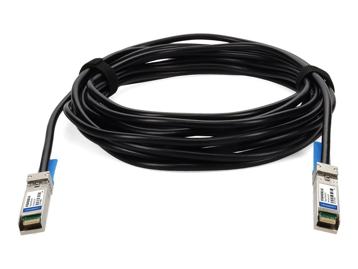 AddOn - 25GBase-CU direct attach cable - TAA Compliant - SFP28 to SFP28 - 16.4 ft - twinaxial - SFF-8431/SFF-8432/INF-8074i - SFP-25GB-PDAC5MLZ-J-AO