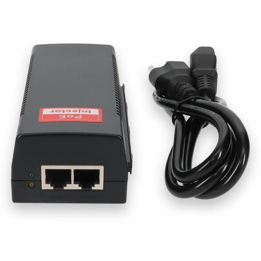 AddOn 25W POE Power Injector (IEEE802.3at 48v 25W max, 10/100Base-T) ADD-POEINJCT25W