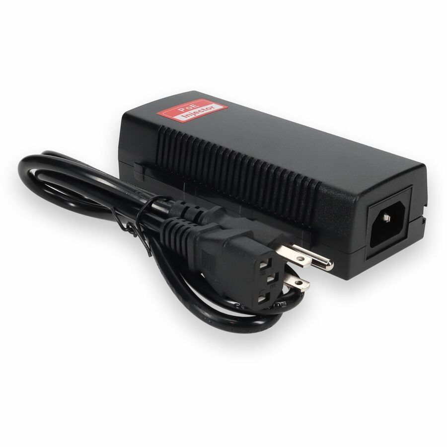 AddOn 25W POE Power Injector (IEEE802.3at 48v 25W max, 10/100Base-T) ADD-POEINJCT25W