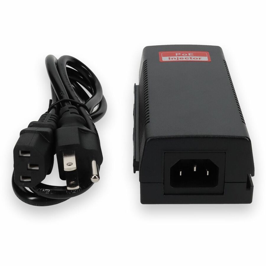 AddOn 25W POE Power Injector (IEEE802.3at 48v 25W max, 10/100Base-T) ADD-POEINJCT25W