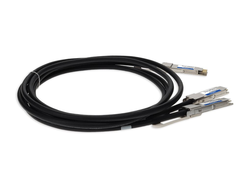AddOn - 400GBase-CU direct attach cable - TAA Compliant - QSFP-DD to QSFP56 - 6.6 ft - twinaxial - passive MCP7H60-W002R26-AO