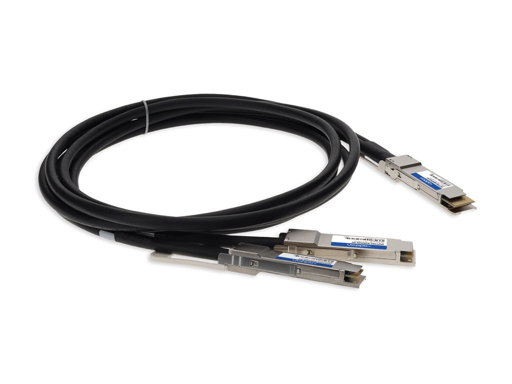 AddOn - 400GBase-CU direct attach cable - TAA Compliant - QSFP-DD to QSFP56 - 6.6 ft - twinaxial - passive MCP7H60-W002R26-AO