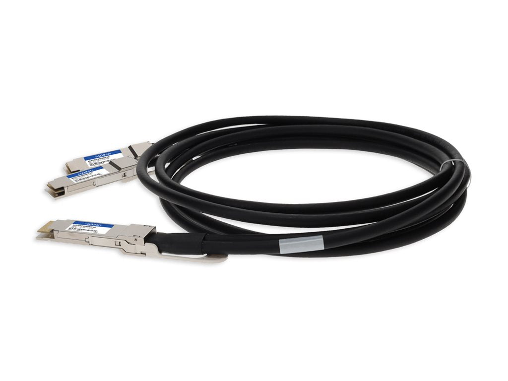 AddOn - 400GBase-CU direct attach cable - TAA Compliant - QSFP-DD to QSFP56 - 6.6 ft - twinaxial - passive MCP7H60-W002R26-AO