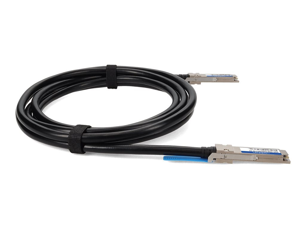 AddOn - 40GBase-CU direct attach cable - TAA Compliant - QSFP+ to QSFP+ - 13 ft - twinaxial - SFF-8661/IEEE 802.3bj -