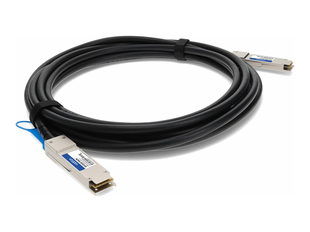 AddOn - 40GBase-CU direct attach cable - TAA Compliant - QSFP+ to QSFP+ - 6.6 ft - twinaxial - passive ADD-QCIQJU-PDAC2M