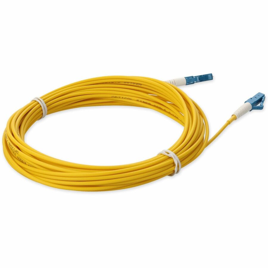 AddOn 5m LC (Male) to LC (Male) Yellow OS2 Simplex Fiber LSZH Patch Cable