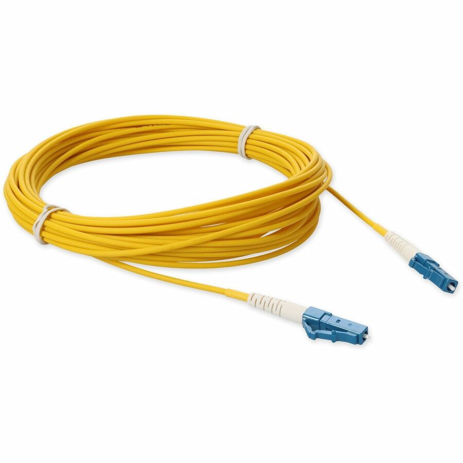 AddOn 5m LC (Male) to LC (Male) Yellow OS2 Simplex Fiber LSZH Patch Cable