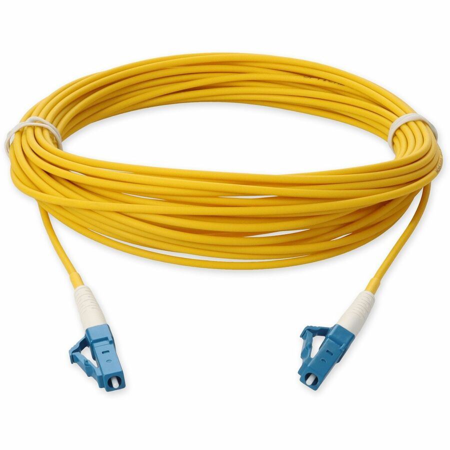 AddOn 5m LC (Male) to LC (Male) Yellow OS2 Simplex Fiber LSZH Patch Cable