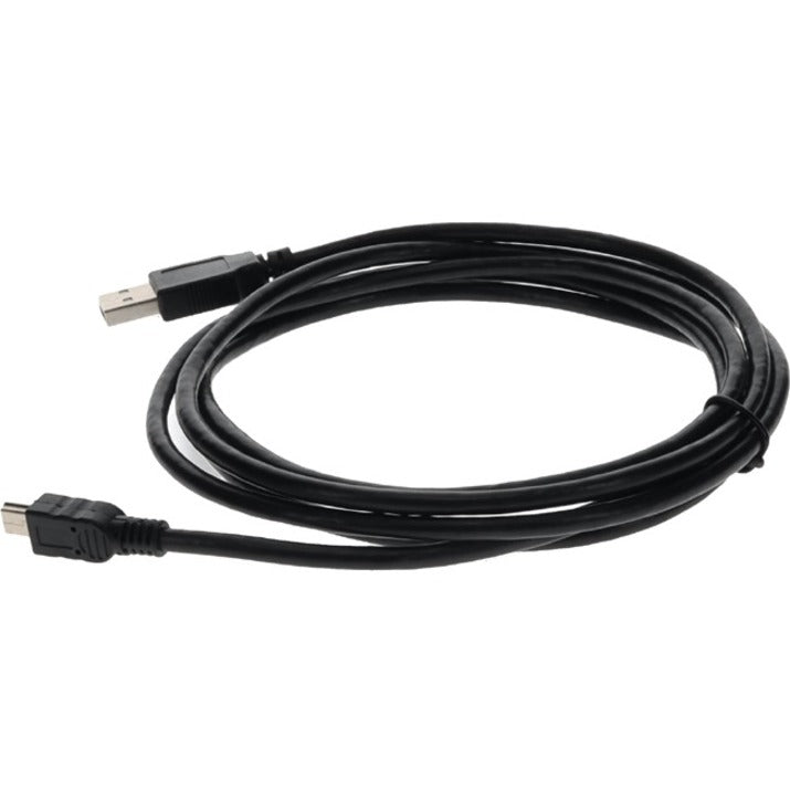 AddOn 6ft USB 2.0 (A) Male to Mini-USB 2.0 (B) Male Black Cable