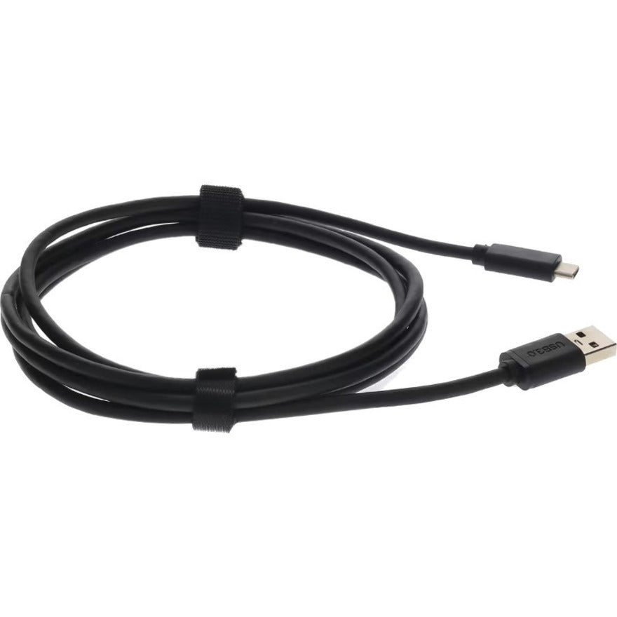 AddOn 6ft USB 3.1 (C) Male to USB 3.0 (A) Male Black Adapter Cable USBC2USB6F